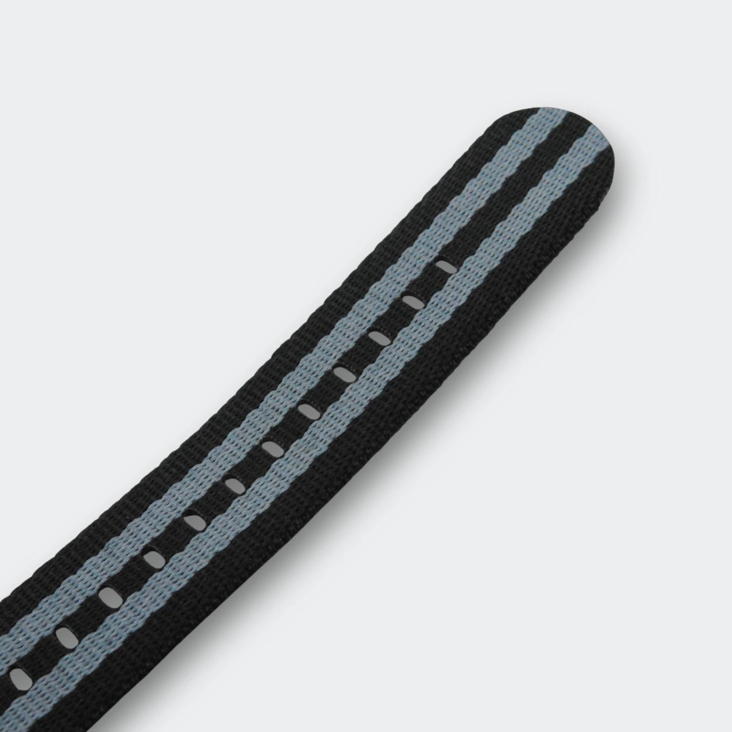 NATO Strap Black Grey 03