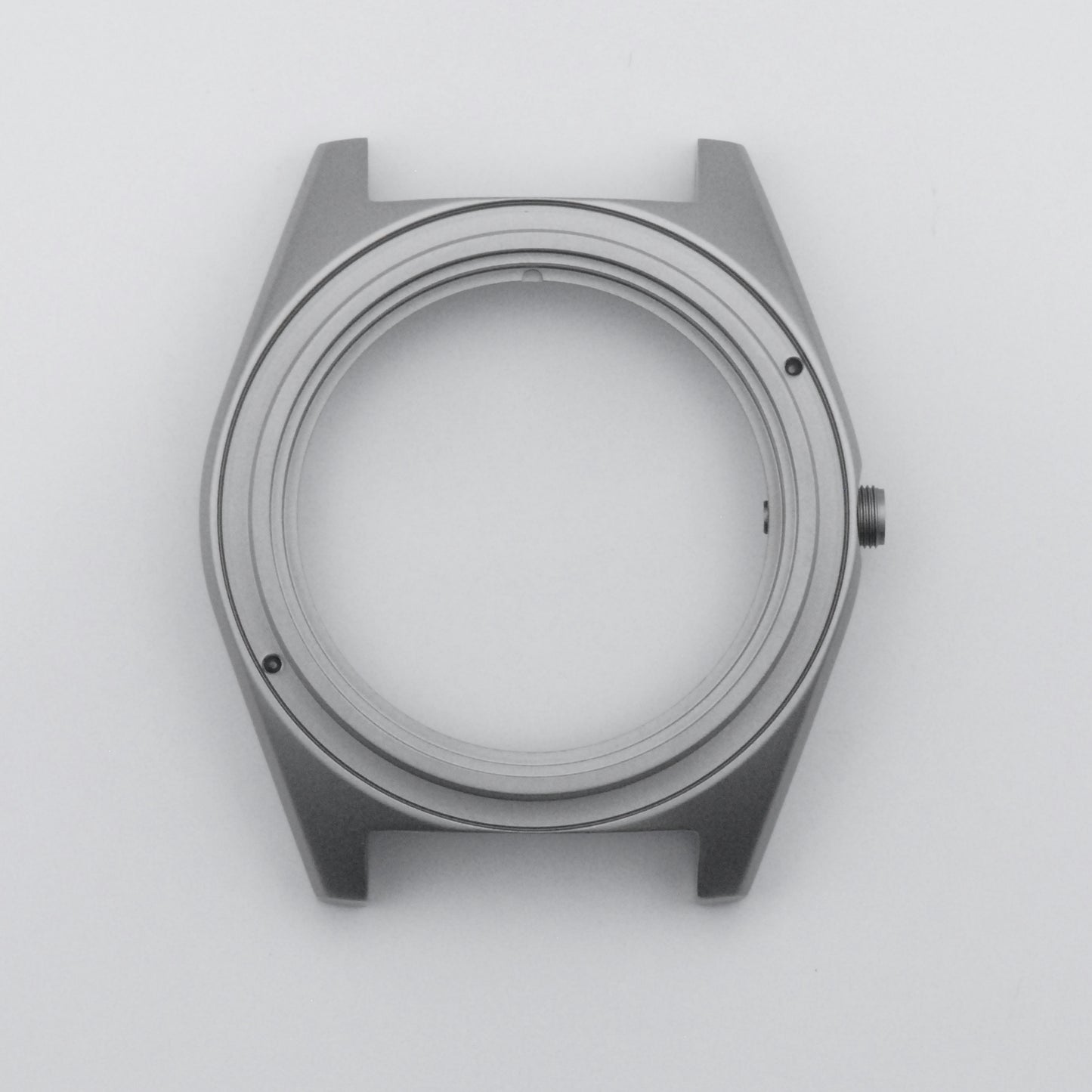 SKX 62 MAS Case Sandblasted Steel Top View