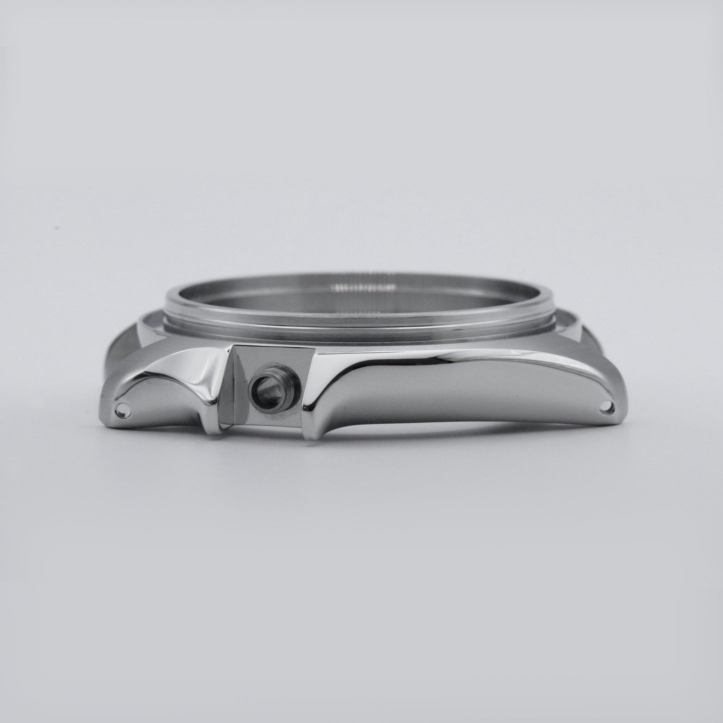 SKX Case Brushed Steel Side View