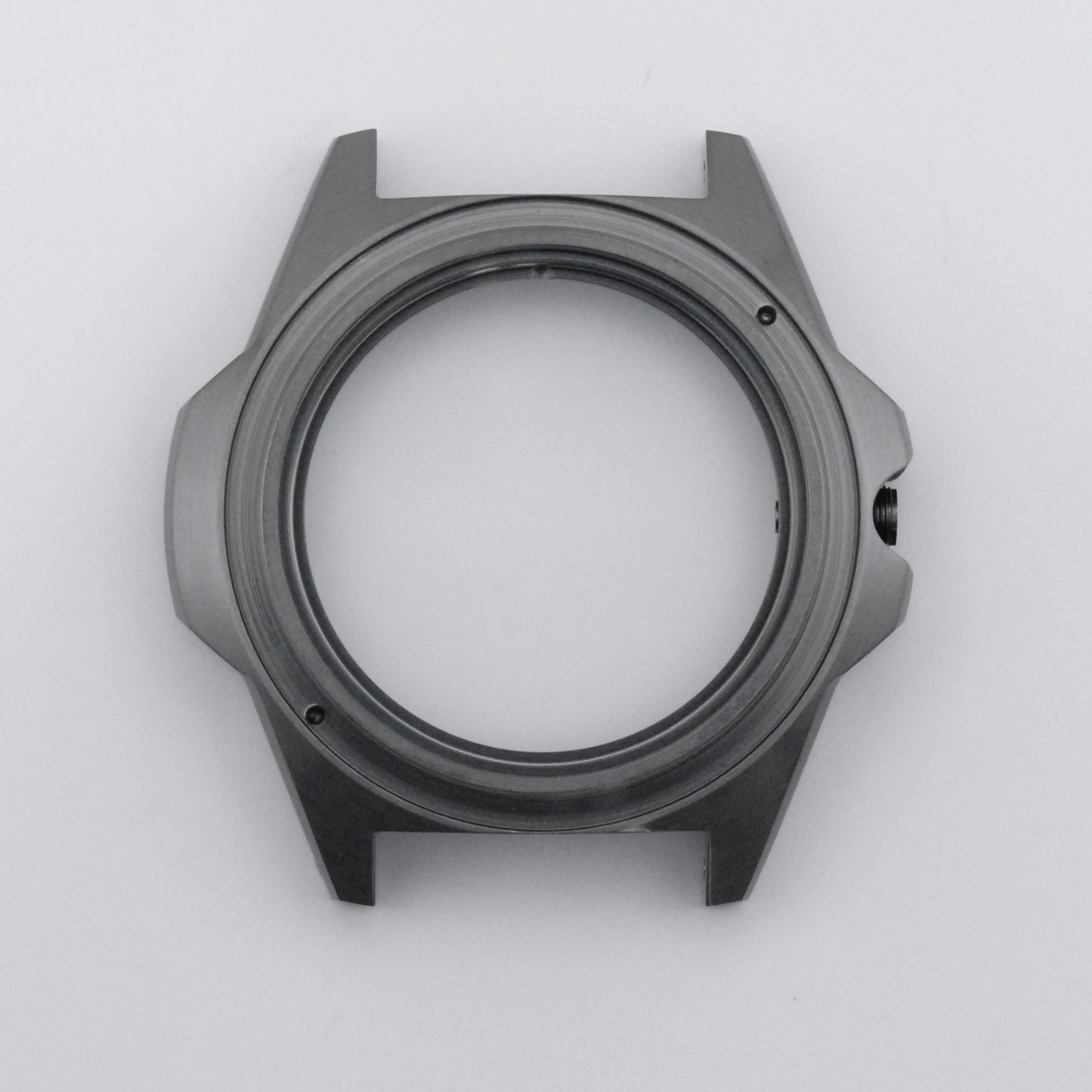 SKX FMX Case Brushed Gunmetal Top View