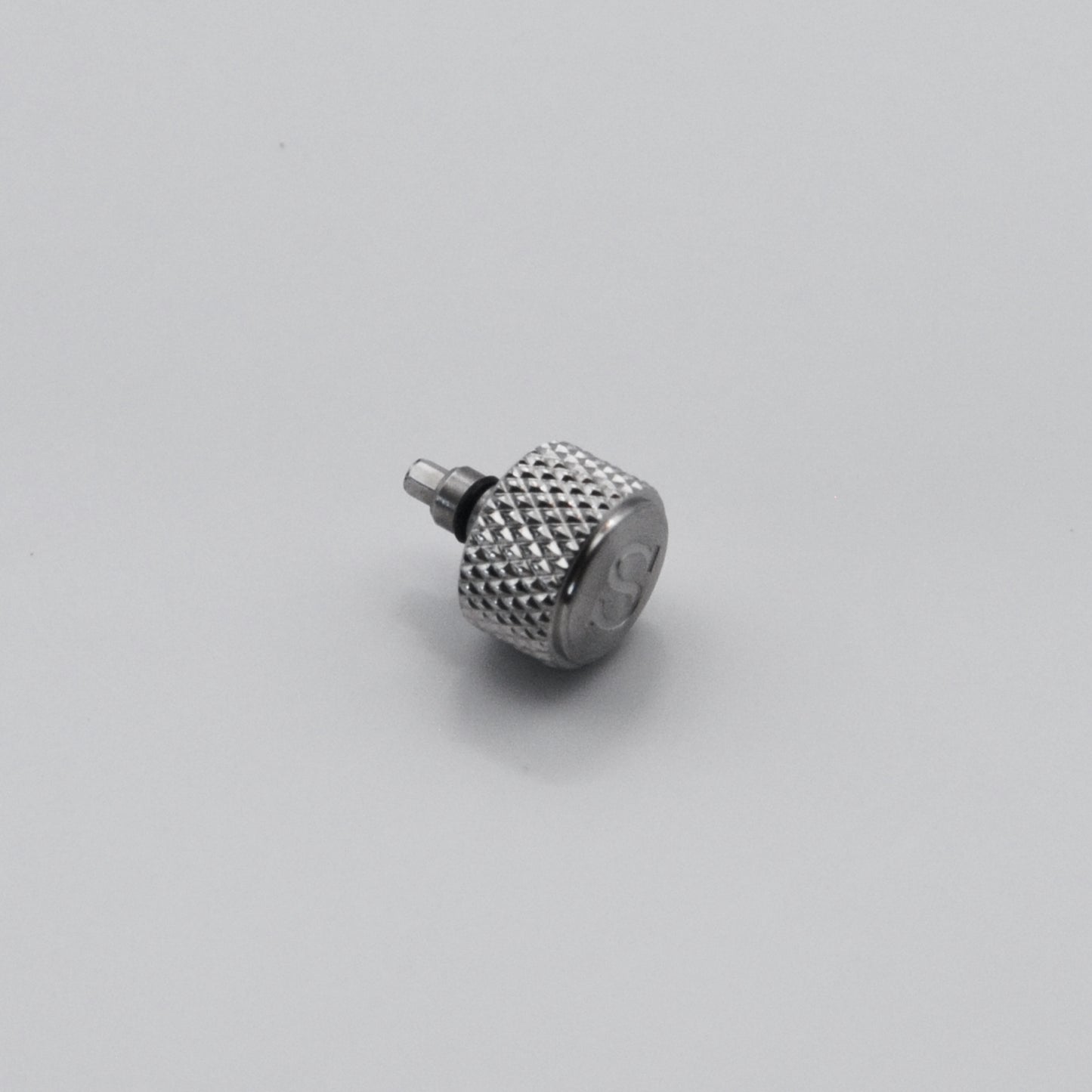 SKX Knurled Crown - Brushed Stainless Steel