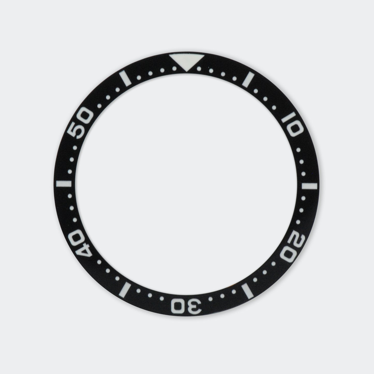 SKX MM300 Style Ceramic Insert In Black