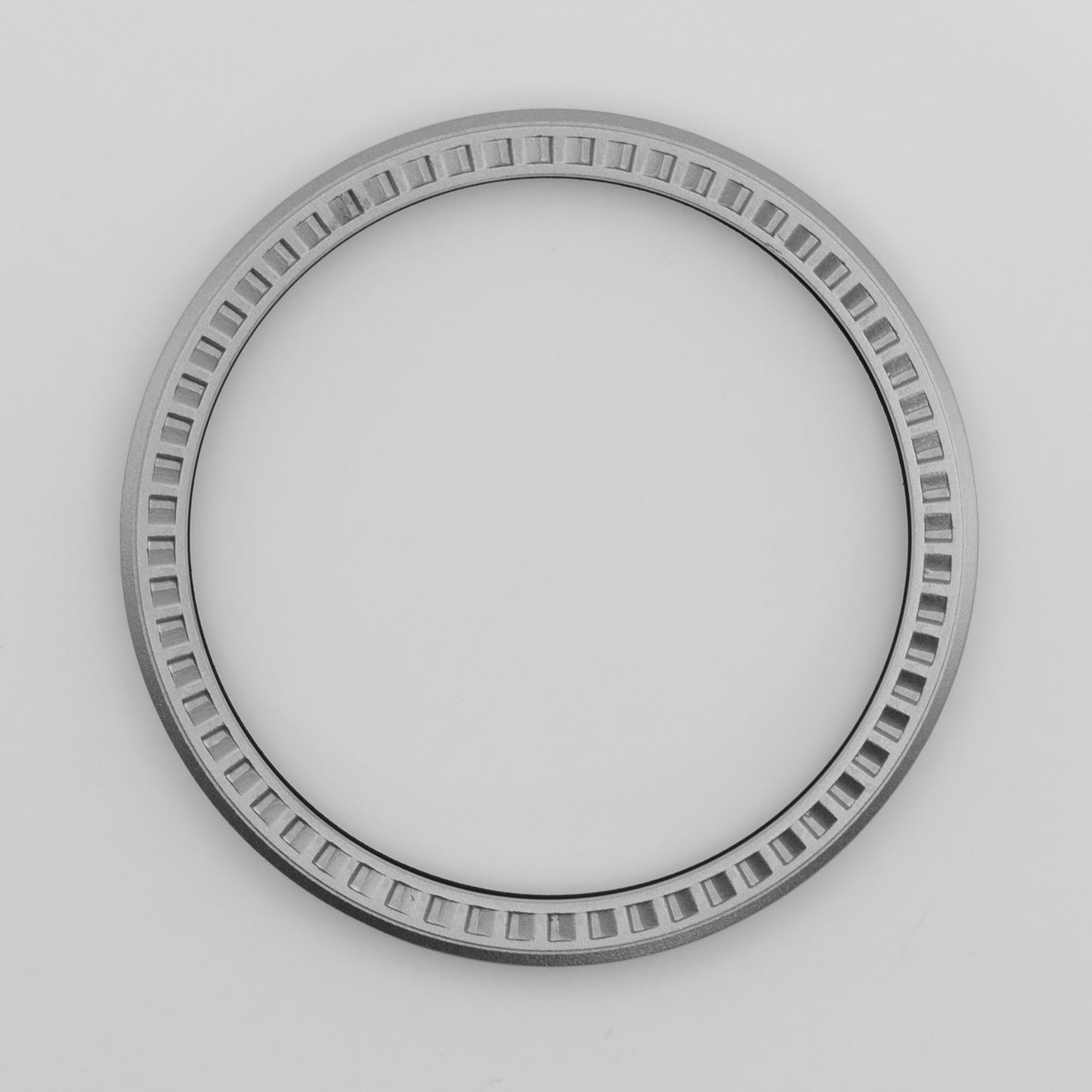 Sandblasted SKX LX Bezel Bottom View