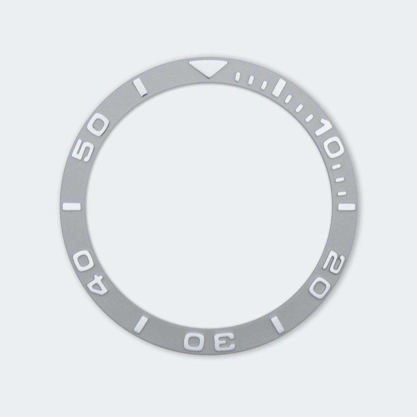 Silver YM Style Steel Insert Sloped