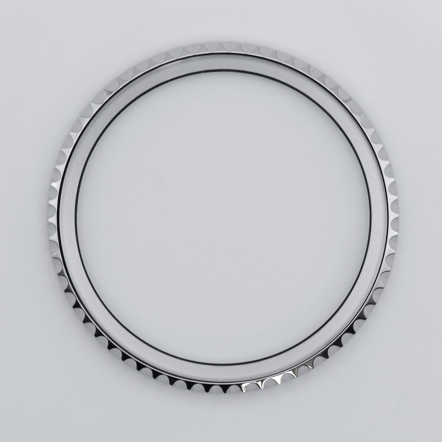 Slim Polished SKX RLX Bezel Top View