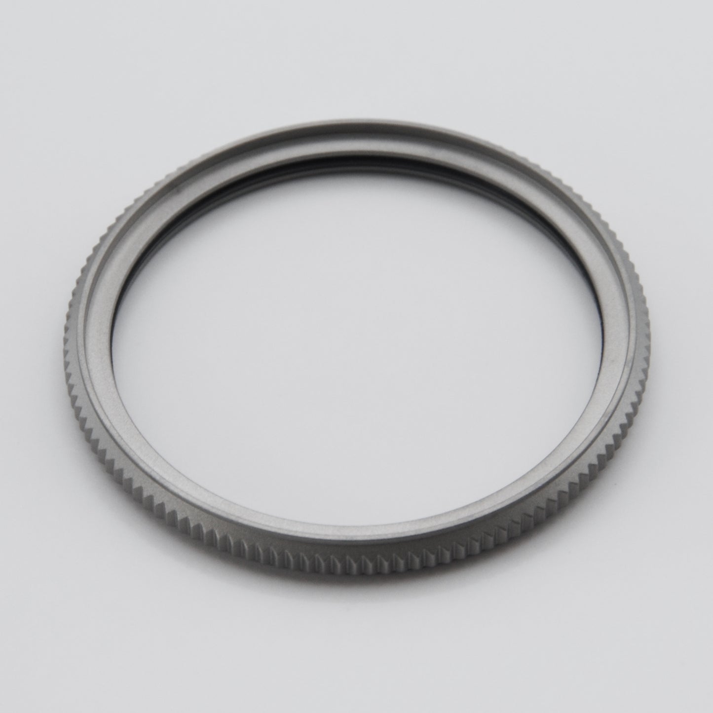 Slim SKX Coin Edge Bezel - Sandblasted Steel