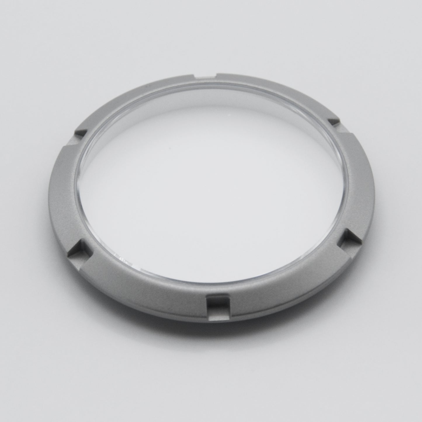 Slim SKX Display Caseback - Sandblasted Steel