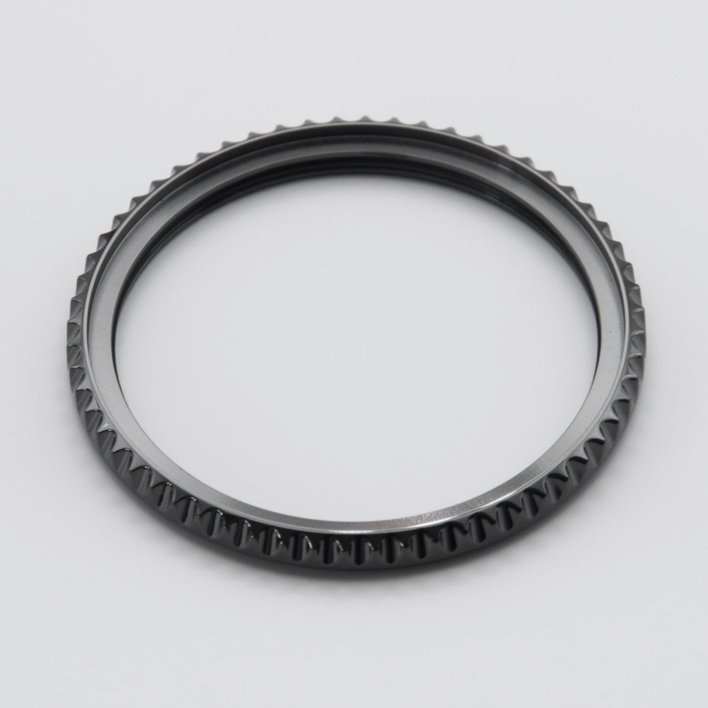 Slim SKX RLX Bezel - Polished Gunmetal