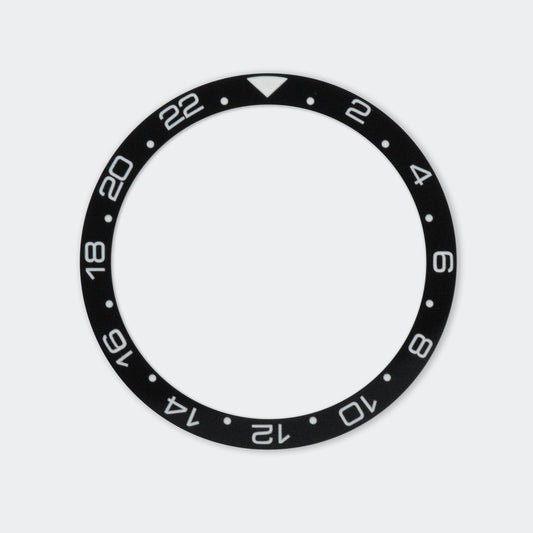 Black GMT Lumed Ceramic Insert Flat