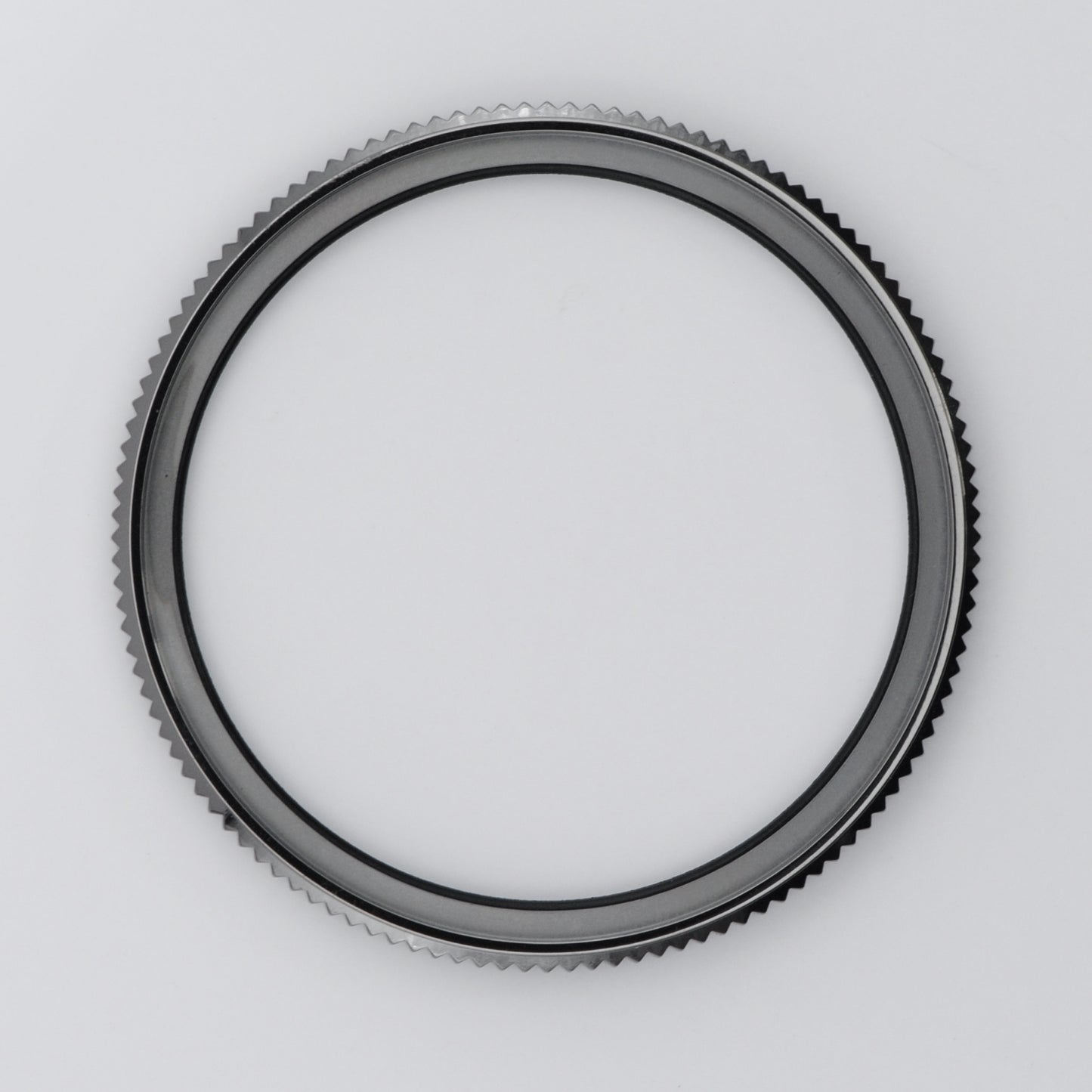 Gunmetal SKX Coin Edge Bezel Top View