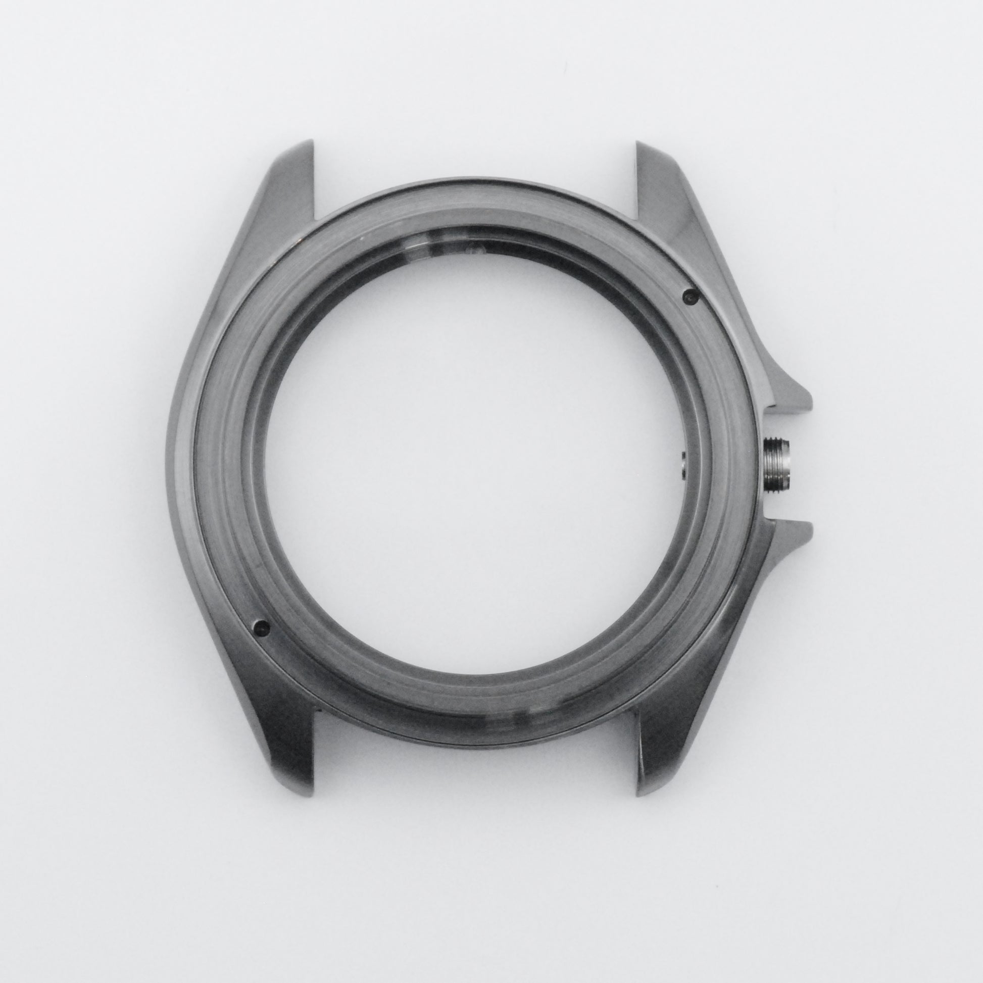 SKX 3 o'Clock Case Gunmetal Top View