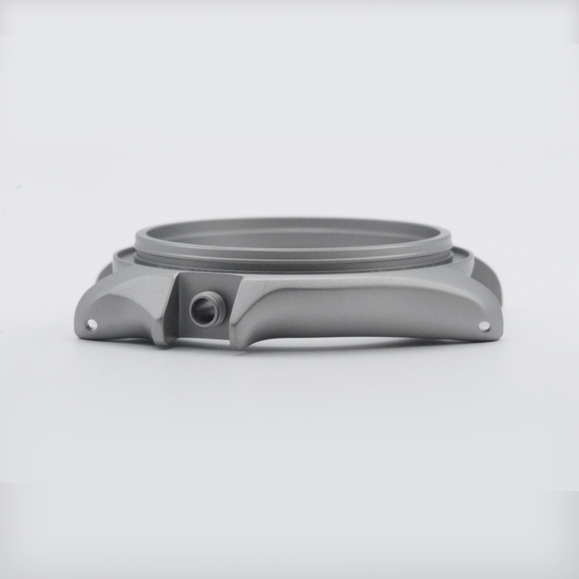 SKX Case Sandblasted Side View
