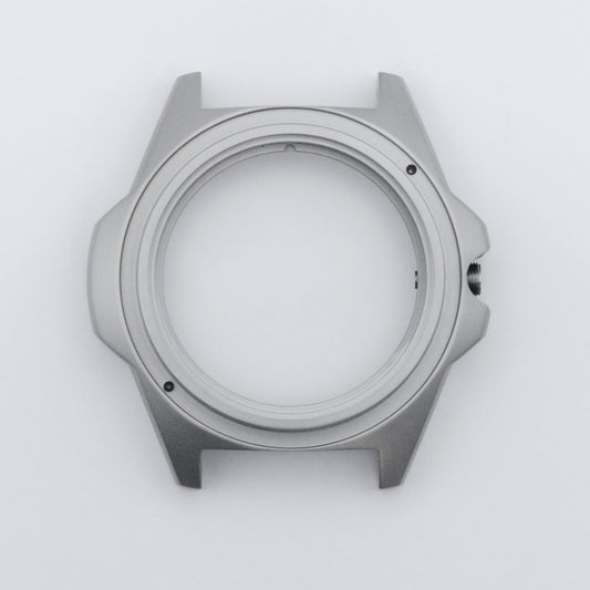 SKX FMX Case Sandblasted Steel Top View