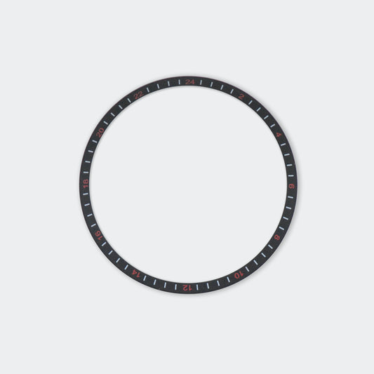 SKX GMT Chapter Ring In Black & Red