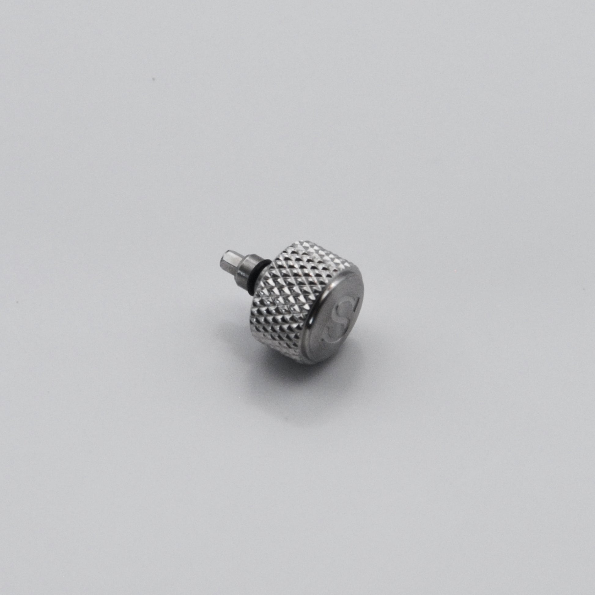 SKX Knurled Crown - Brushed Stainless Steel