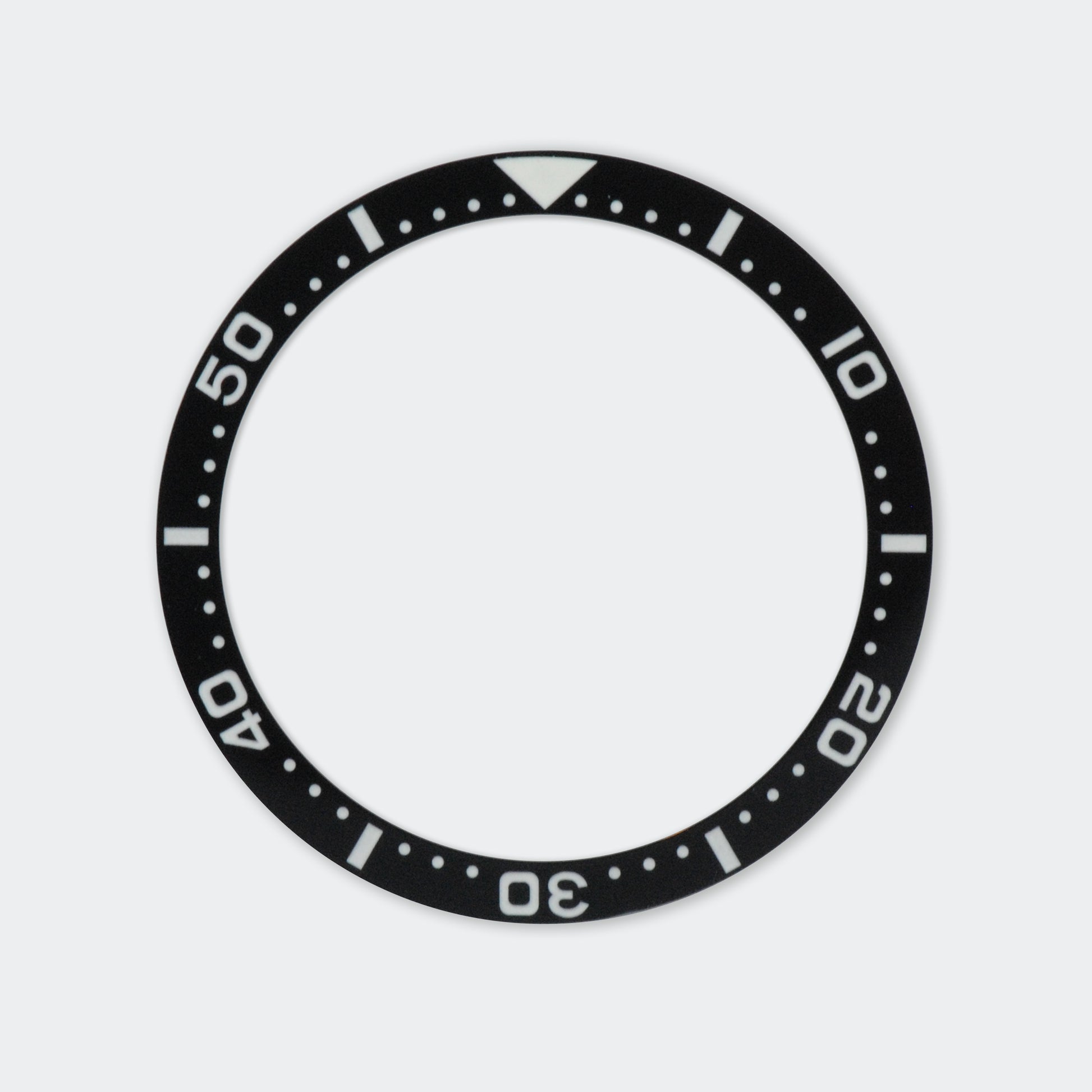SKX MM300 Style Ceramic Insert In Black