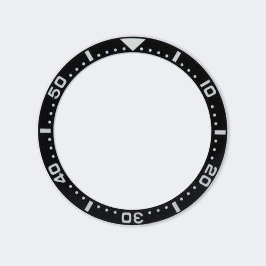 SKX MM300 Style Ceramic Insert In Black