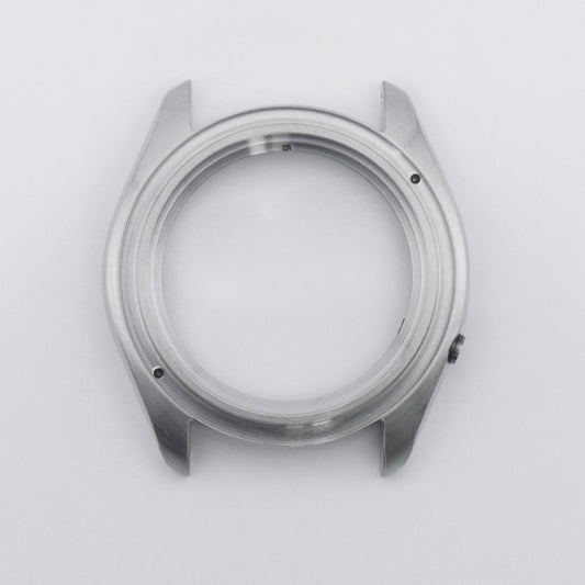 SKX No Crown Guard Brushed Steel Top View