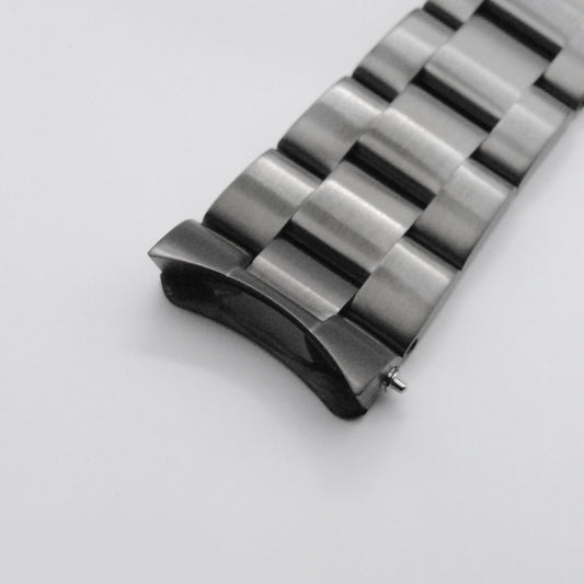 SKX RLX Bracelet In Gunmetal Top View