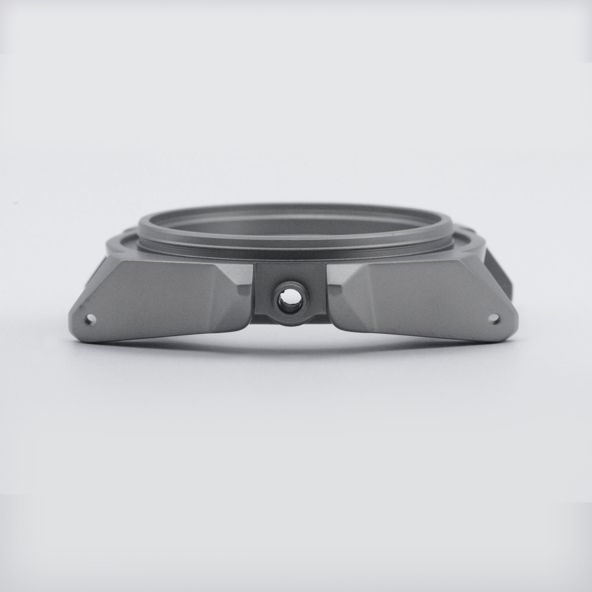 SKX Samurai Case Sandblasted Side View