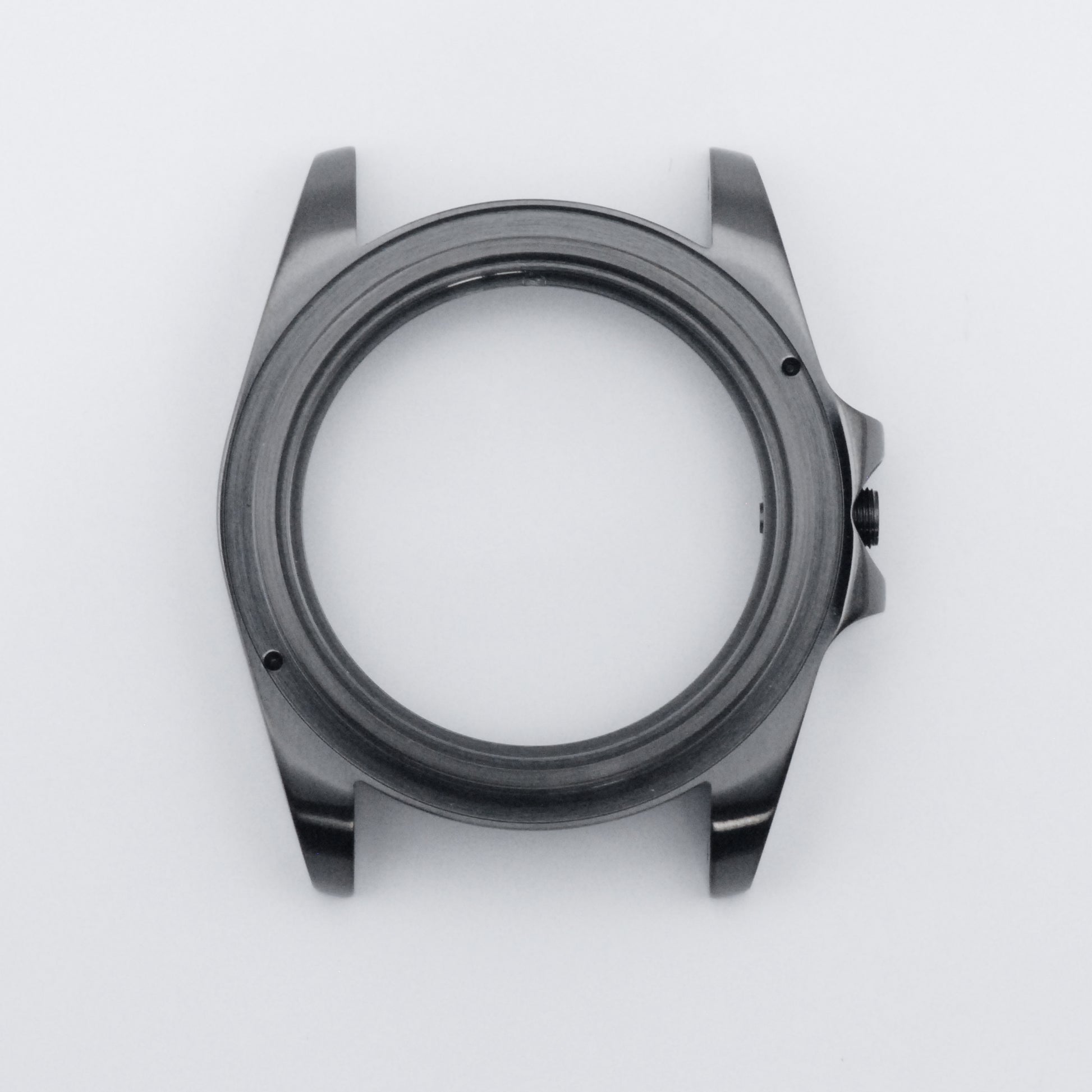 SKX Sub Case Brushed Gunmetal Top View
