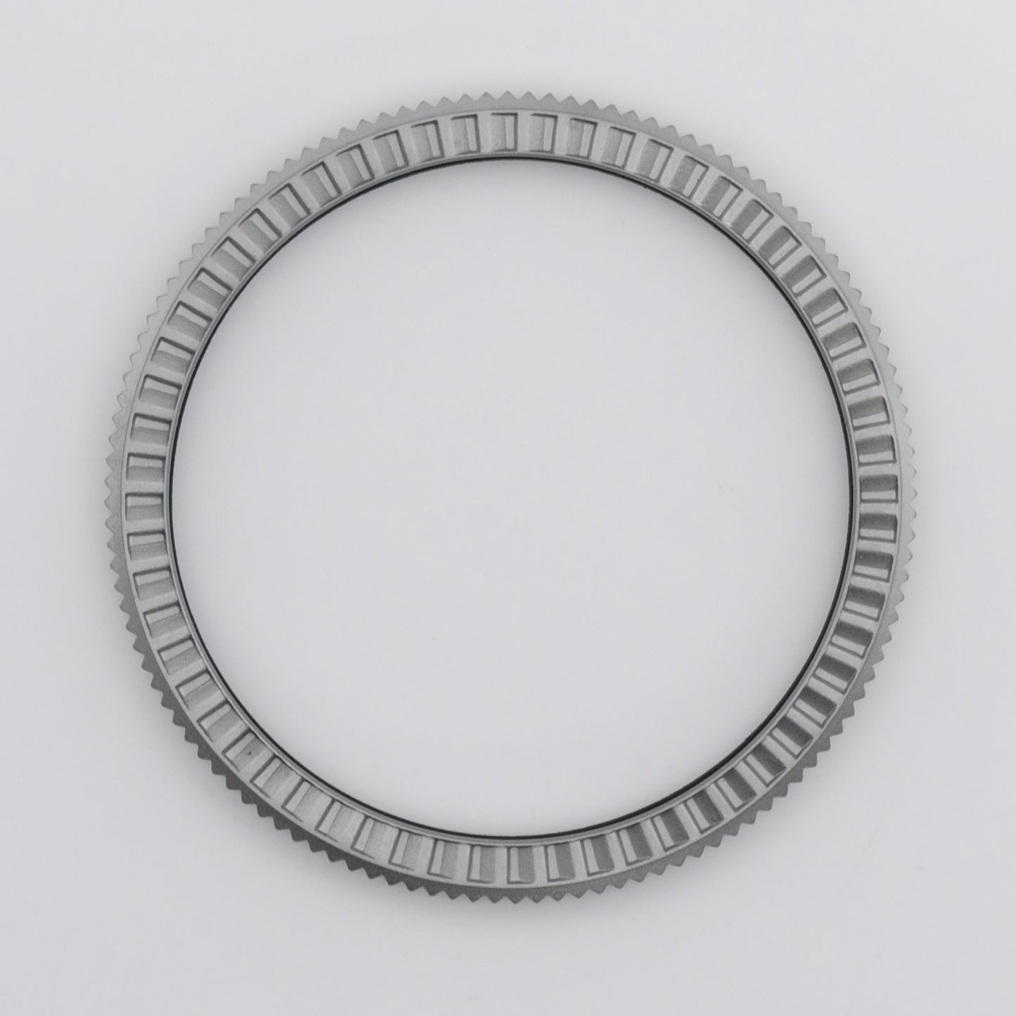Sandblasted SKX Coin Edge Bezel Bottom View 