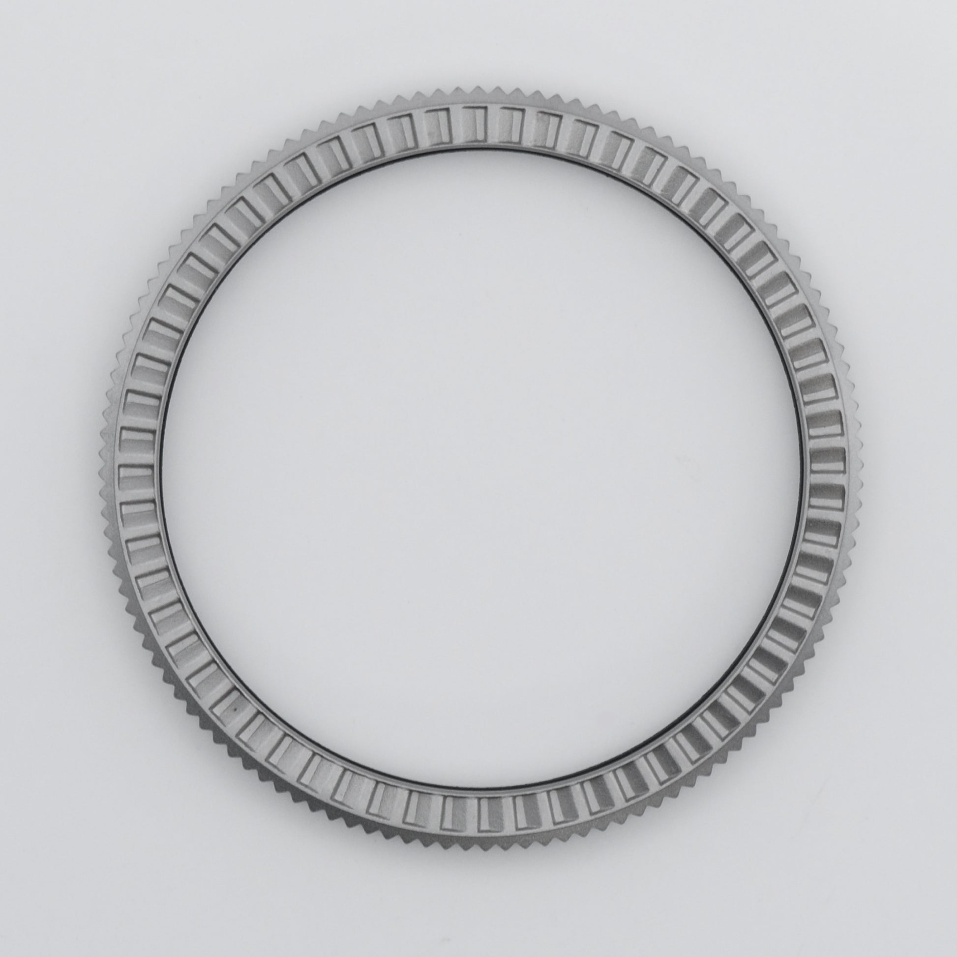 Sandblasted SKX Coin Edge Bezel Bottom View 