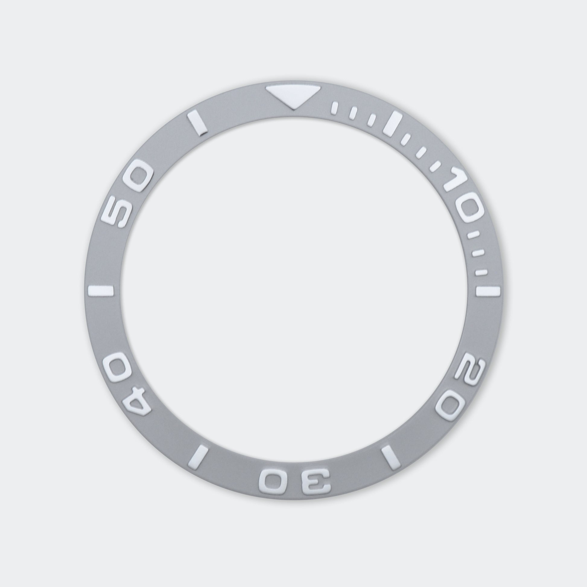 Silver YM Style Steel Insert Sloped
