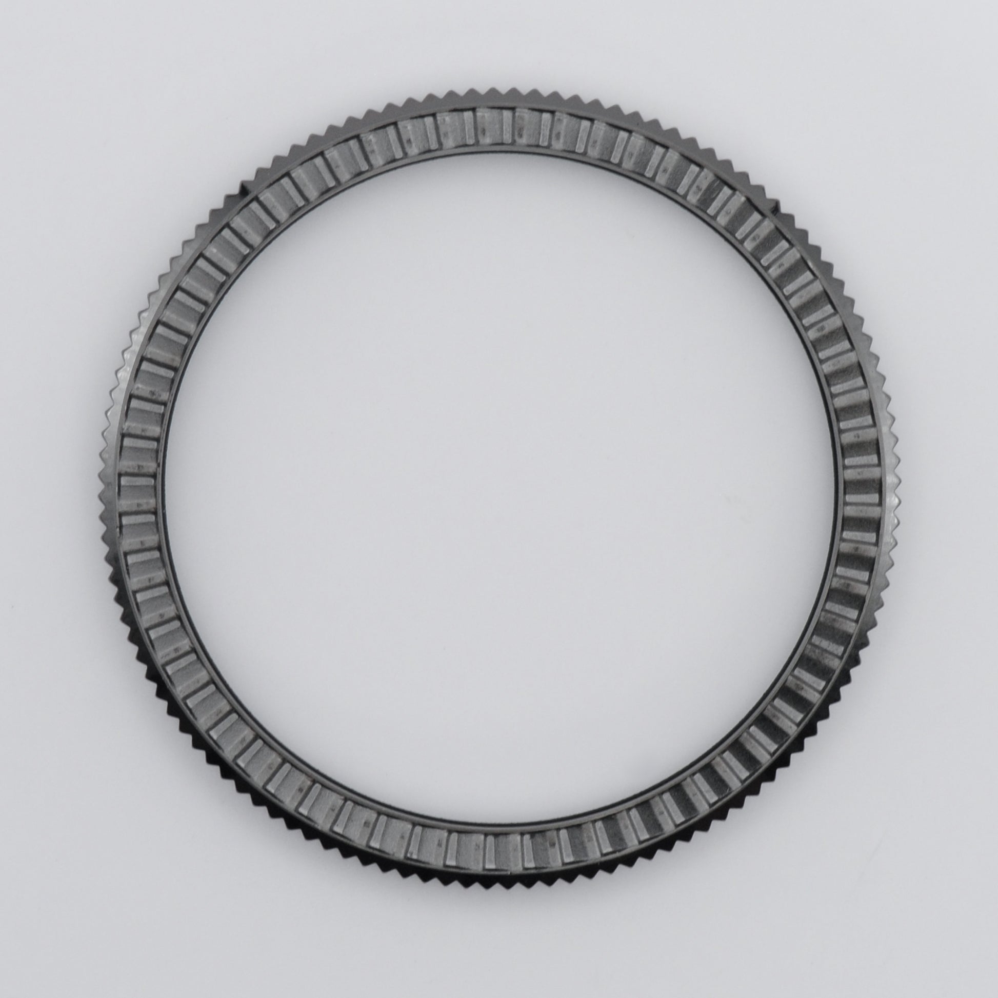Slim Gunmetal SKX Coin Edge Bezel Bottom View