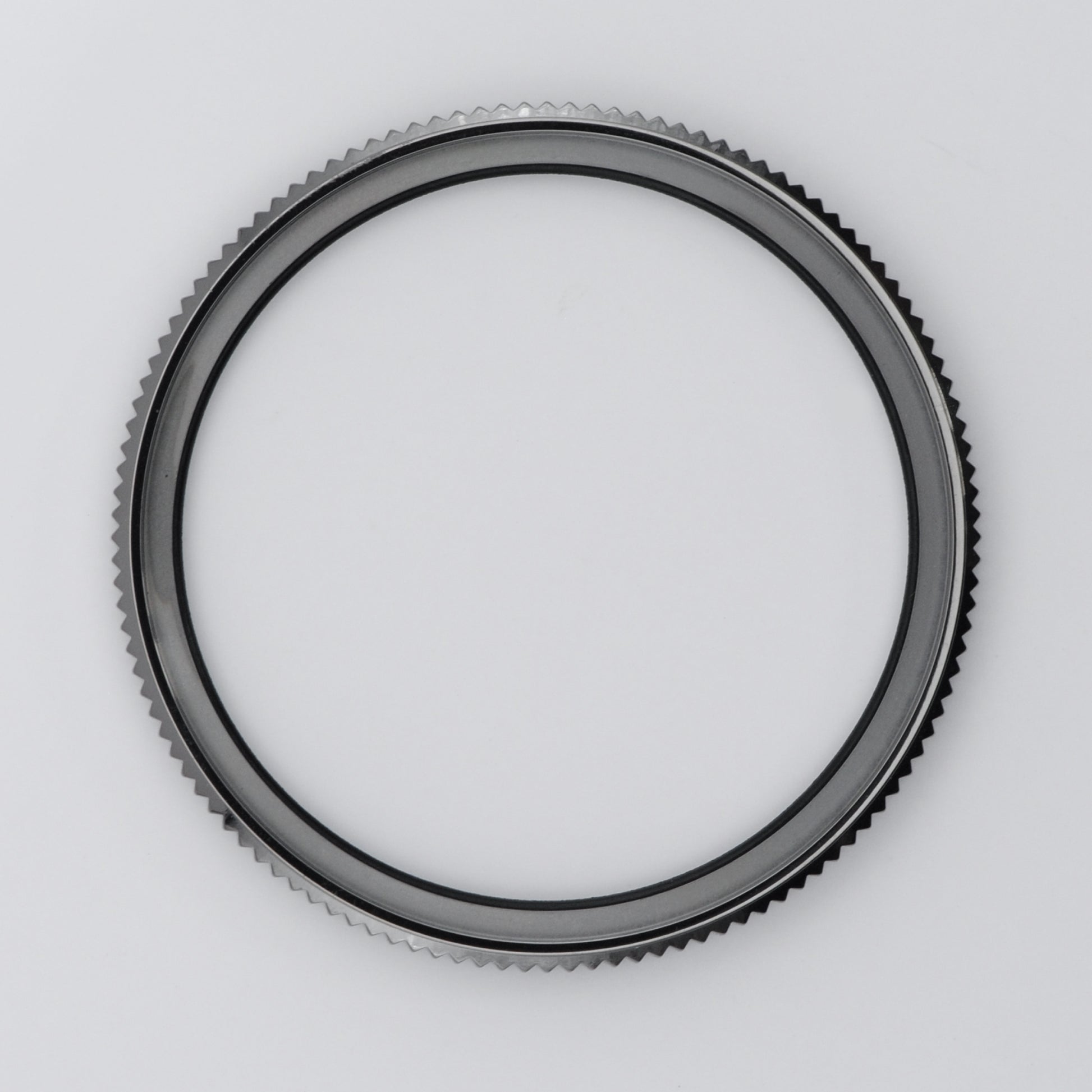 Slim Gunmetal SKX Coin Edge Bezel Top View