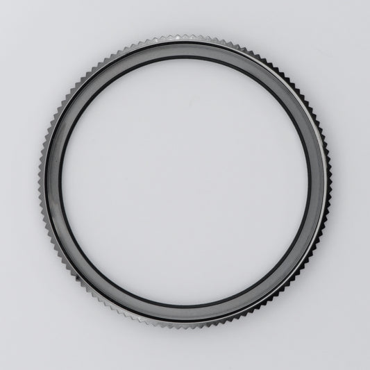 Slim Gunmetal SKX Coin Edge Bezel Top View