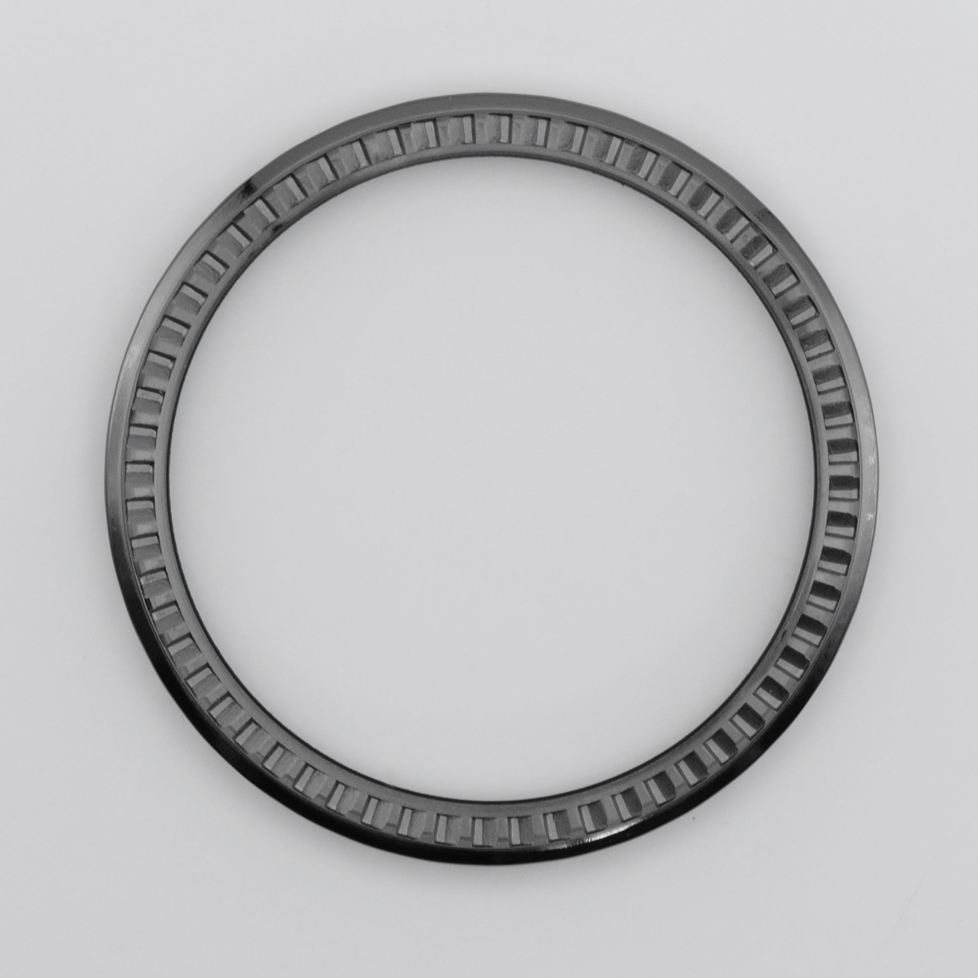 Slim Gunmetal SKX LX Bezel Bottom View