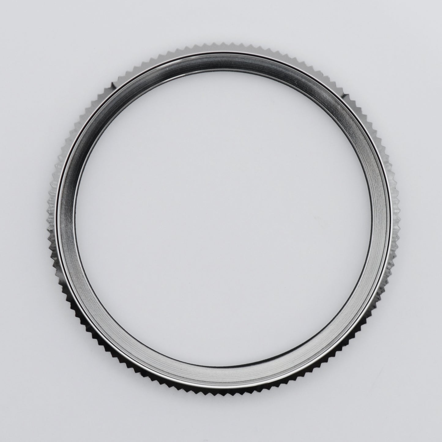 Slim Polished SKX Coin Edge Bezel Top View