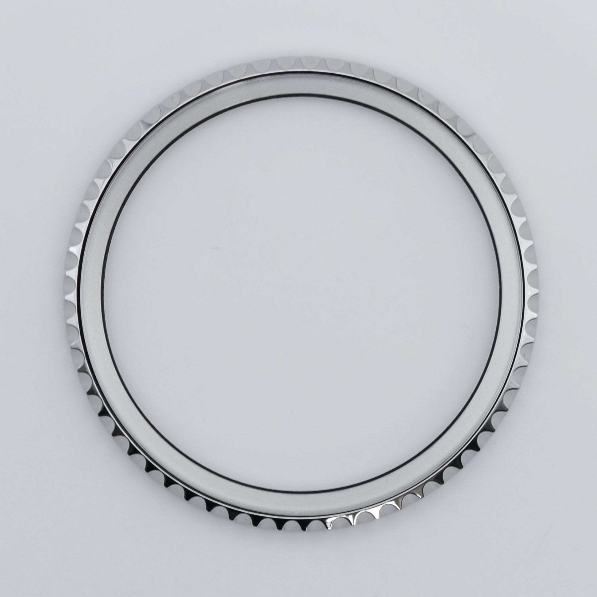 Slim Polished SKX RLX Bezel Top View