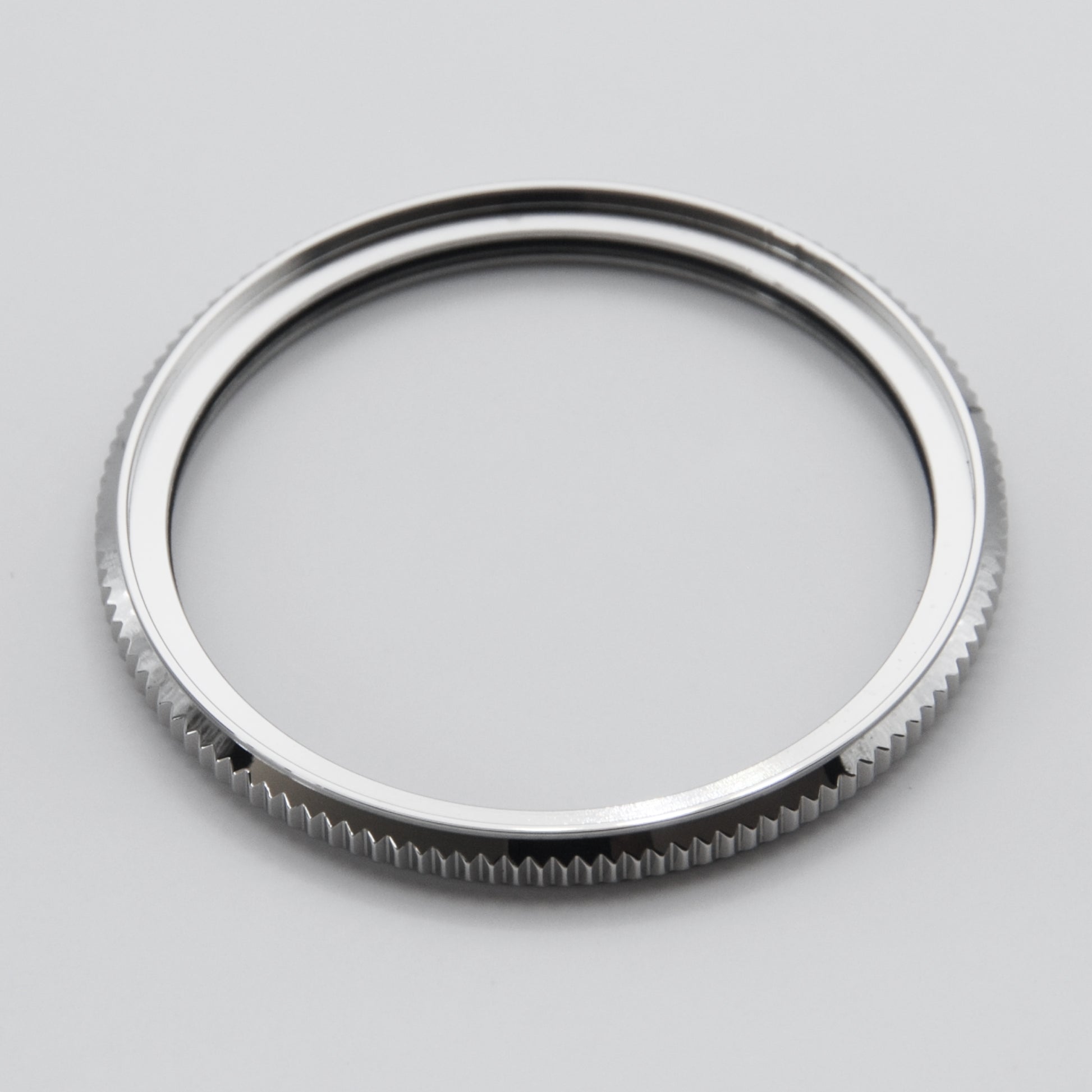 Slim SKX Coin Edge Bezel - Polished Steel