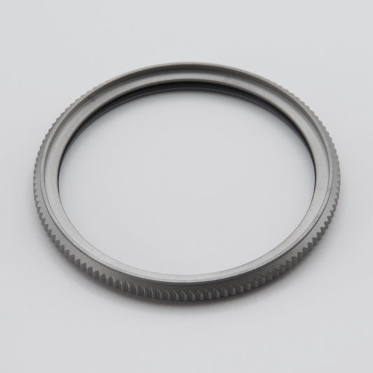 Slim SKX Coin Edge Bezel - Sandblasted Steel