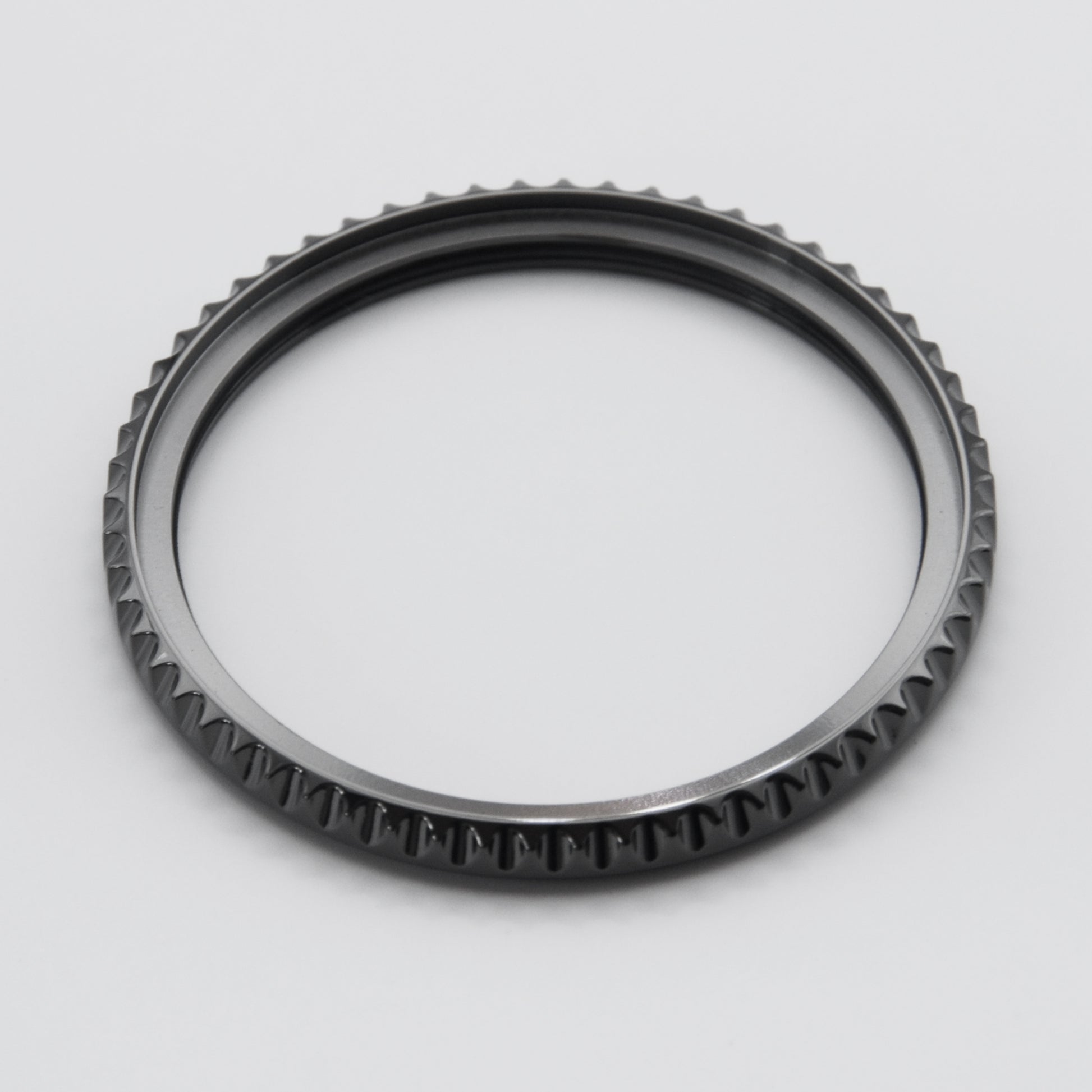 Slim SKX RLX Bezel - Polished Gunmetal