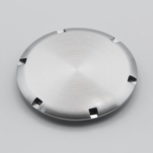 Slim SKX Solid Caseback - Brushed Stainless Steel