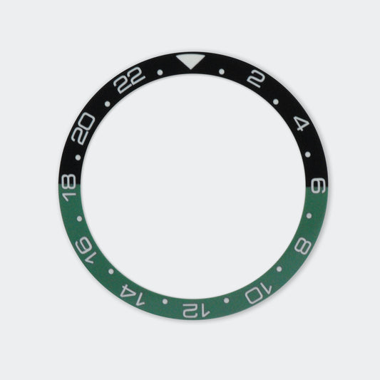 Sprite GMT Lumed Ceramic Bezel Insert - Flat